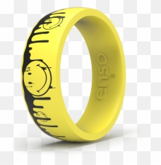 Smiley Silicone Ring - Drip Enso Rings Solid Emoji,Loch Ness Emoticon