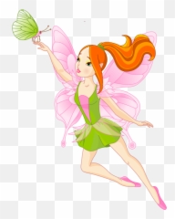 Fairy Golden Fairies Cartoon Clip Art - Fairy Png Clipart Emoji,Cute Fairy Emoji