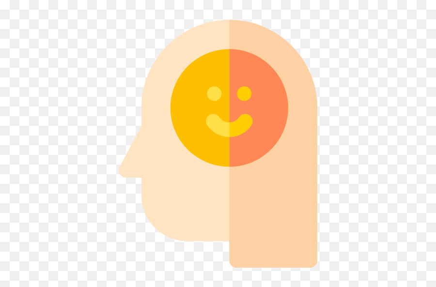 Positive Thinking - Dot Emoji,Think Positive Emoticon