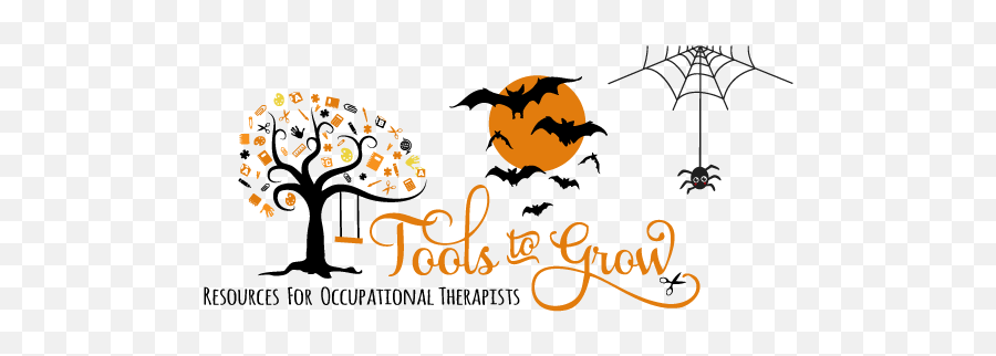 Caution Spooky Creatures Crossing Kinesthetic Halloween - Occupational Therapy Halloween Emoji,Pumpkin Outline For Emotions