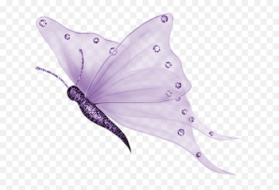 Glasswing Butterfly Portable Network Graphics Clip Art - Butterfly Anime Emoji,Purplebutterfly Emojis