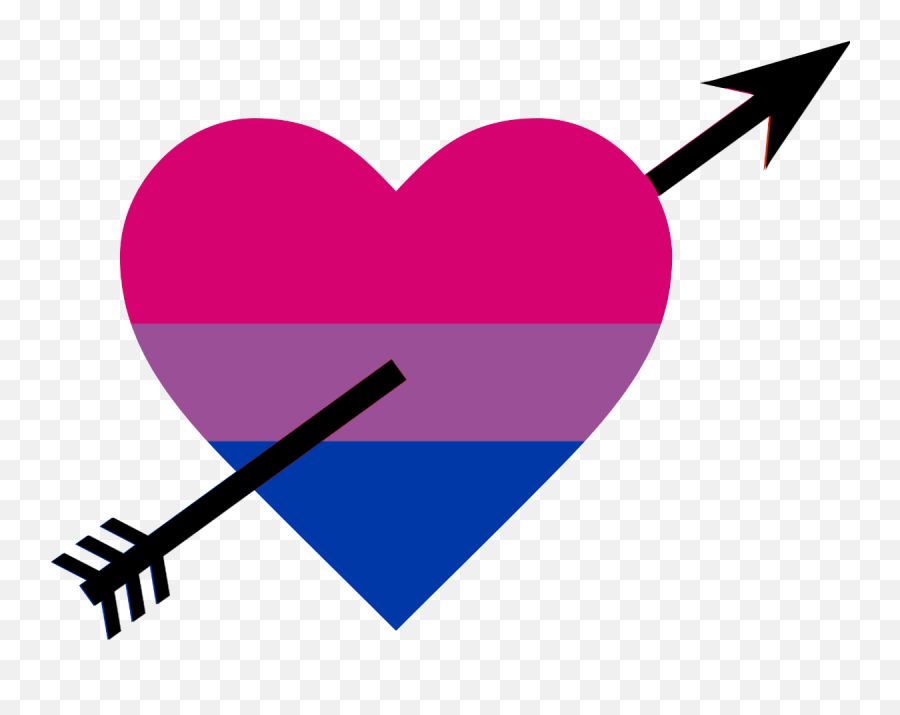 Bisexual Humor - Heart With Arrow Emoji,Custom Discord Emojis Rainbow Gay Pride Tumblr