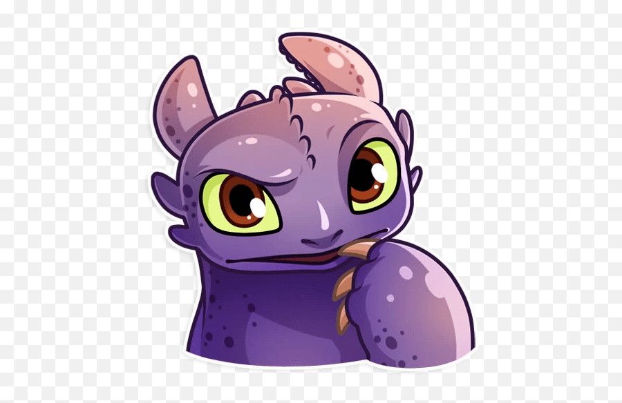 Telegram - Toothless Telegram Stickers Emoji,How To Train Your Dragon Toothless Emoticons