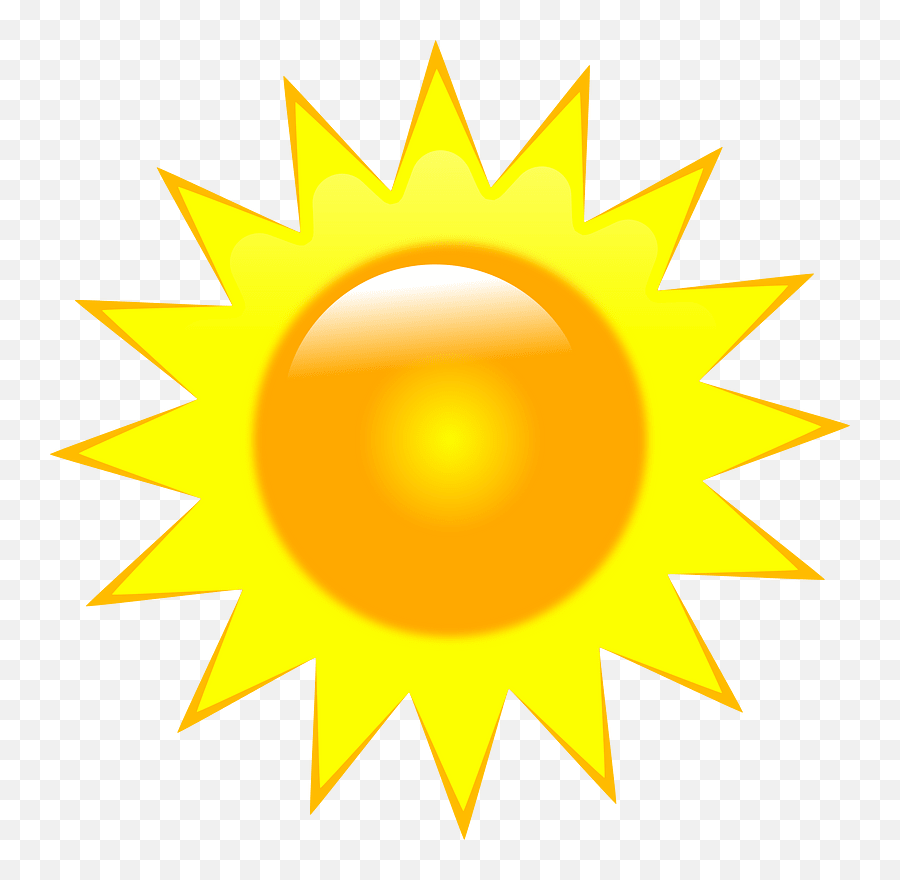 Weather Clipart Free Clip Art - Transparent Background Sun Clipart Emoji,Severe Weather Emoji