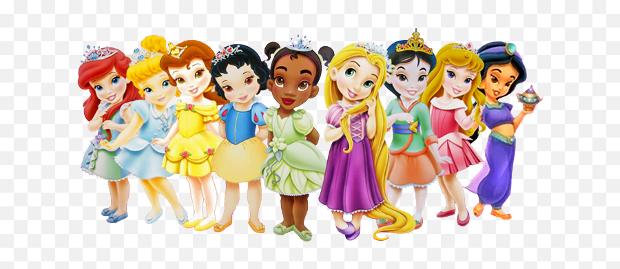Open Full Size Princesas Disney Bebes - Todas Las Princesas Toddler Baby Disney Princess Png Emoji,Game For Emotion Are U In Disney Princess