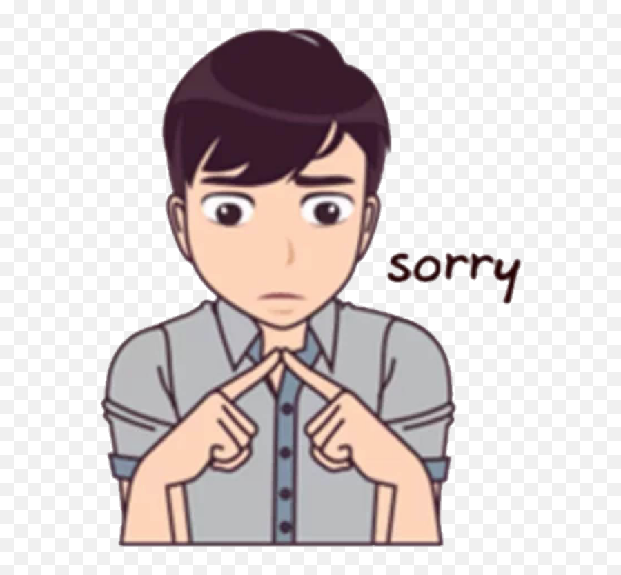 Emotions Love Sorry Sticker - Cute Funny Lovely Couple Sticker For Those Emoji,Emotions For Sorry