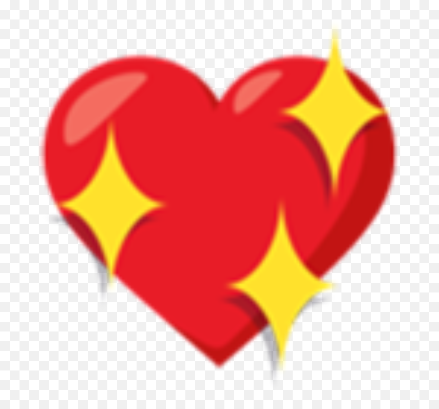 Sparkling - Redheartemoji Emoji,Sparkle Heart Emojis