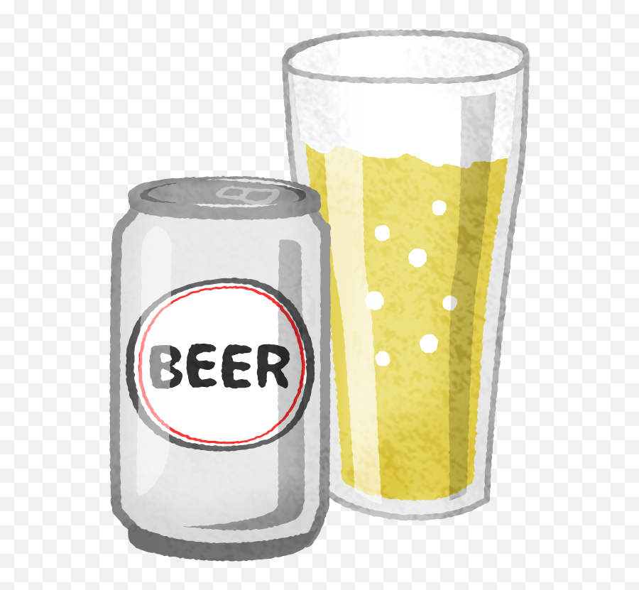 Canned Beer And Glass Free Clipart Illustrations - Japaclip Emoji,Emojis Beer Cheers