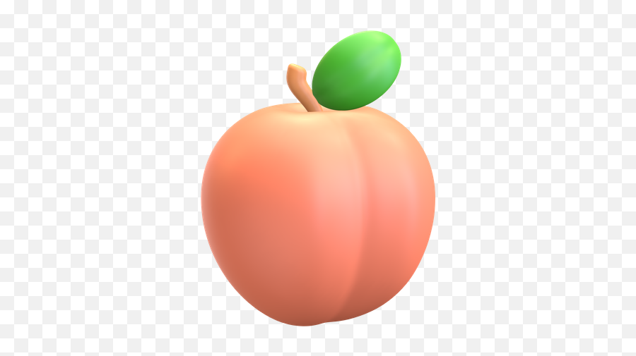 Organic 3d Illustrations Designs Images Vectors Hd Graphics Emoji,Copy Paste Peach Emoji