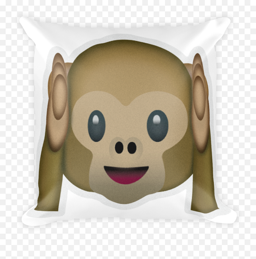 Hear No Evil Monkey - Mono Que No Escucha Emoji,Monkey Emoji