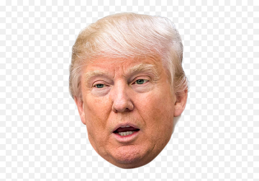 Who Is - Donald Trump Face Transparent Emoji,Donald Trump Emoji