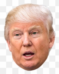 Who Is - Donald Trump Face Transparent Emoji,Donald Trump Emoji