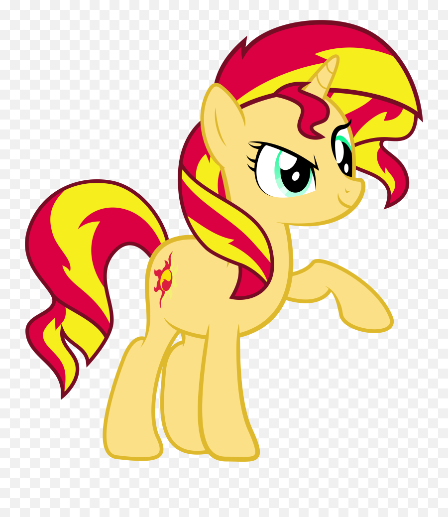 Free Unicorn Cliparts Download - Mlp Sunset Shimmer Pony Evil Emoji,Scrunchy Face Emoji