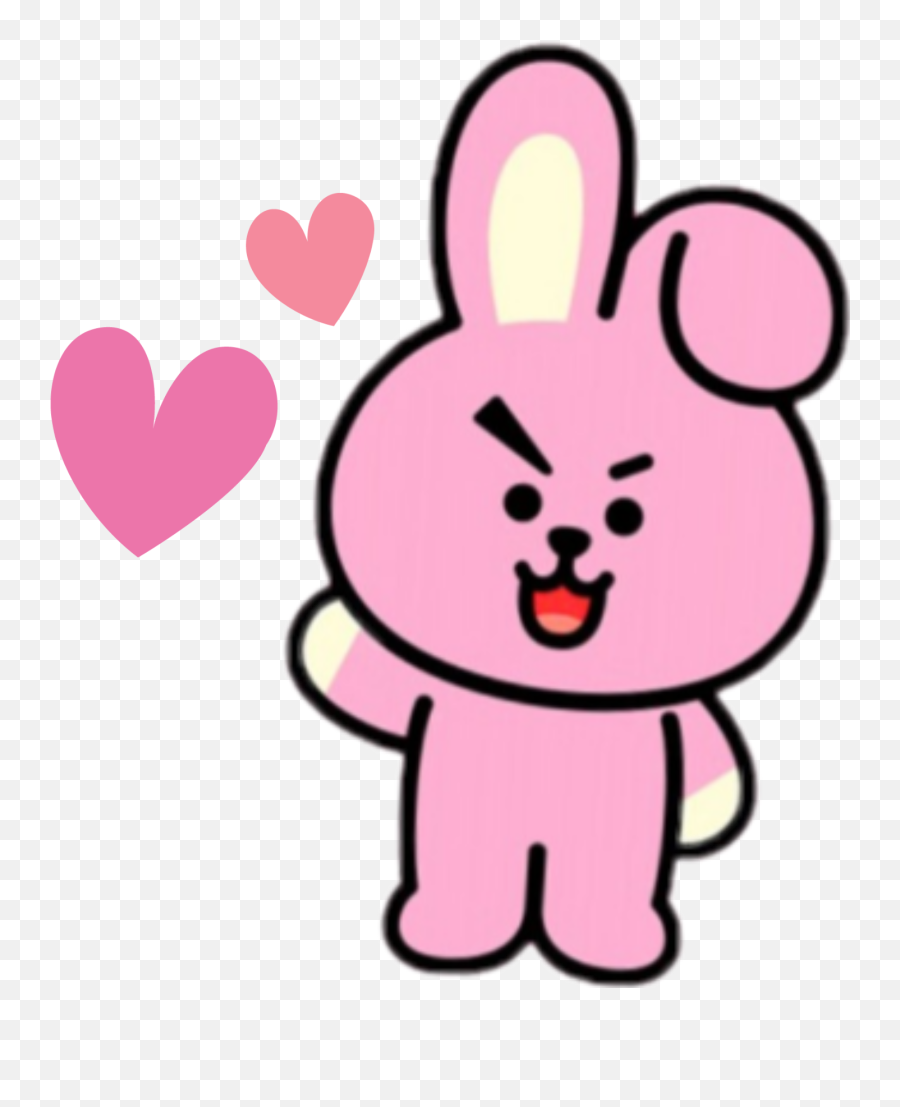 Cooky Bt21 Jungkook Freetoedit Cute Stickers Bts - Cooky Bt21 Emoji,Bts Animal Emojis