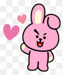 Cooky Bt21 Jungkook Freetoedit Cute Stickers Bts - Cooky Bt21 Emoji,Bts Animal Emojis