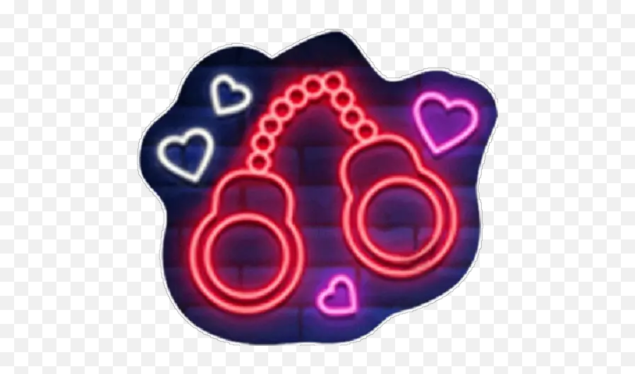 Neón Nocturnos Sticker Für Whatsapp - Neon Emoji,Sushi Emoji Sexting