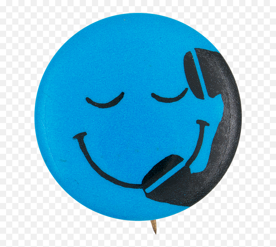 Telephone Smiley Busy Beaver Button Museum - Happy Emoji,Busy Emoticon