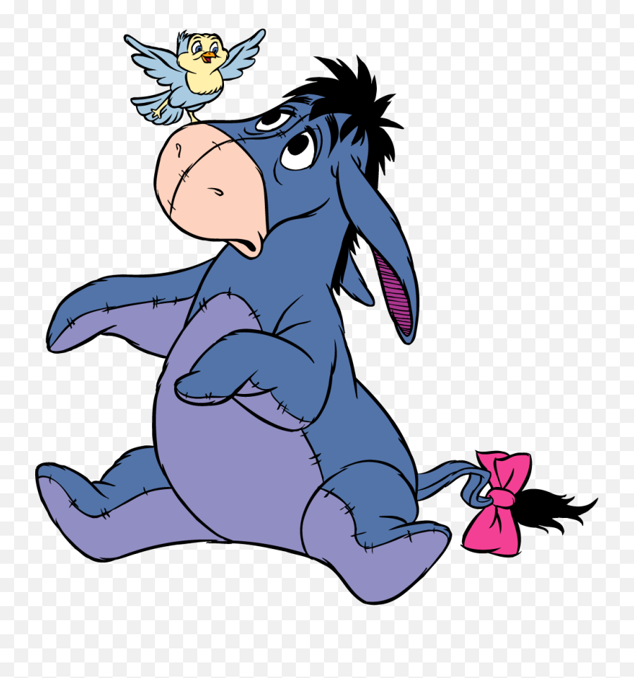 Disney Winnie The Pooh Character - Transparent Winnie The Pooh Characters Png Emoji,Eeyore Emoticon