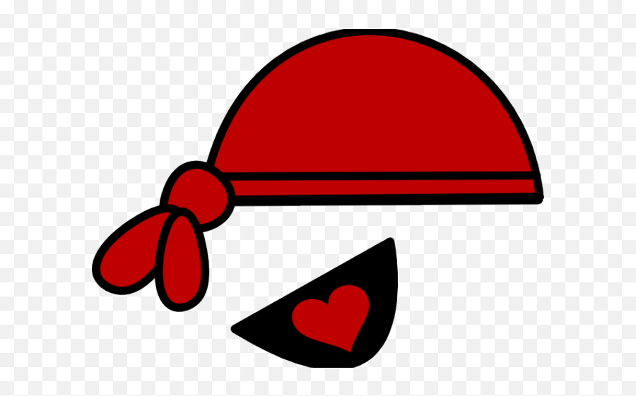 Pirates Clipart Eye Patch - Pirate Hat Clipart Png Kid Pirate Hat Clip Art Emoji,Skeleton Gun And Knife Emoji