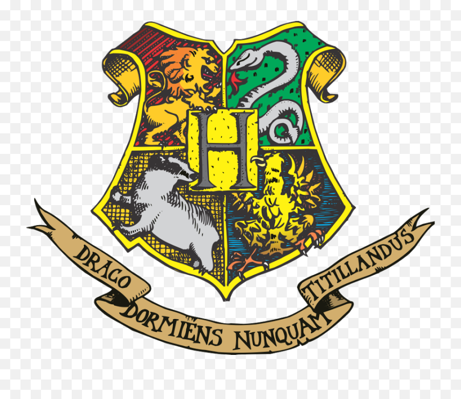 Clipart Houses Harry Potter Clipart Houses Harry Potter - Hogwarts Logo Hd Emoji,Goblet Emoji