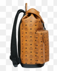 47 Cm 185 In Kreuzberg Backpack In Visetos Cognac Mcm Th - Hiking Equipment Emoji,Emoji Flap Backpack