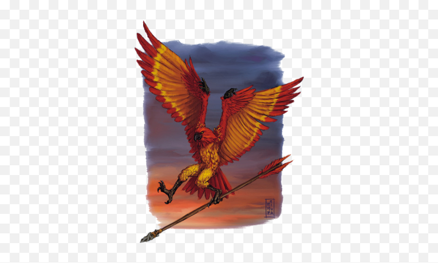 Dungeons Dragons Races Characters - Red Aarakocra Emoji,Thri Kreen Human Emotion Called Love