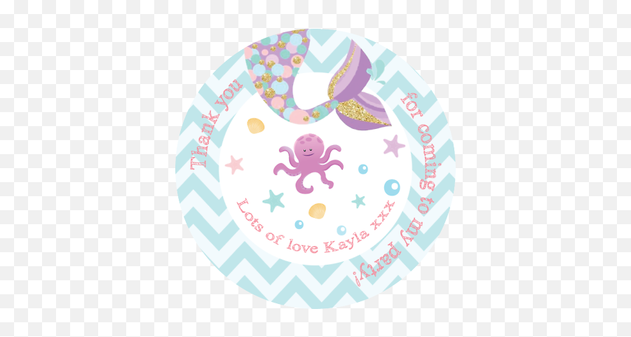 Cola De Sirena Personalizado Fiesta De Cumpleaños Bolsa De Regalo Cono Dulce Sello Adhesivo Mer3 Ebay - Downloadable Free Printable Mermaid Invitations Emoji,Postales Para Programas Con Emojis