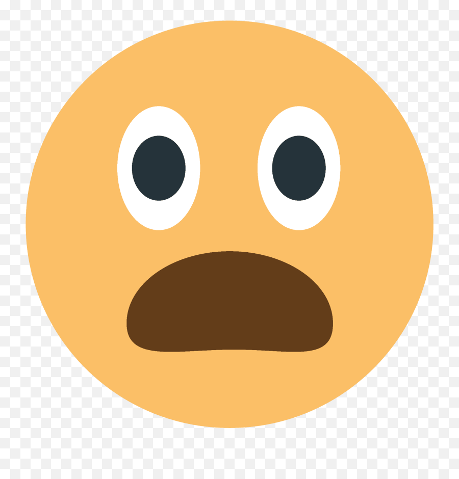 Frowning Face With Open Mouth Emoji - Happy,Open Mouth Emoji