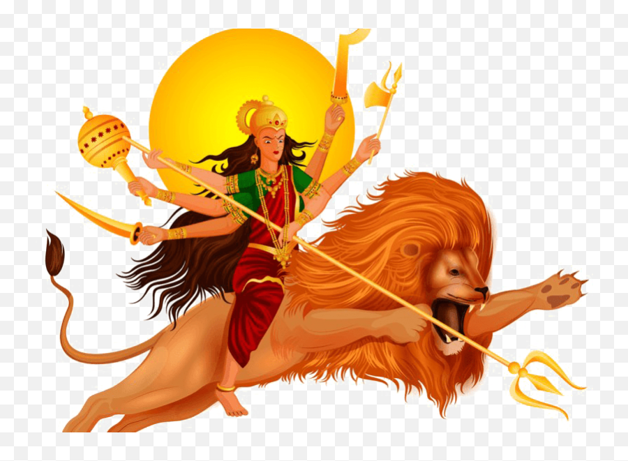 Navratri 2019 Divine Nine Days Of Nine Goddess Jugaadin News - Durga Puja Emoji,Divine Nine Emojis