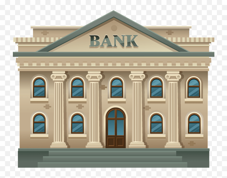 Bank Clipart - Transparent Bank Clip Art Emoji,Bank Emoji