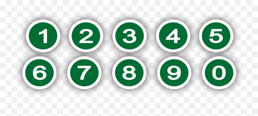 Numbers Clipart Vector Clip Art - Zuccotti Park Emoji,Number 7 In A White Circle Emoji