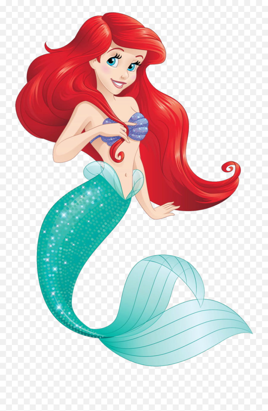 Ariel Mermaid Disney Princess Ariel Mermaid Cartoon - Disney Ariel Little Mermaid Emoji,Mermaid Emoji