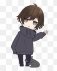 Menhera - Kun 3 Whatsapp Stickers Stickers Cloud Menhera Kun Stickers Salmon Emoji,Emojis Saludando