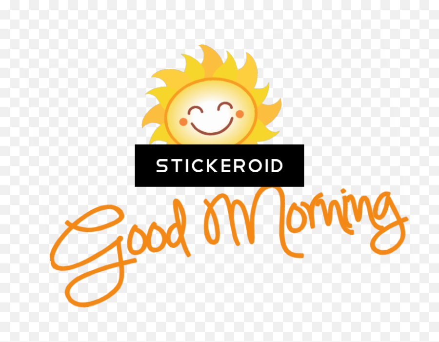 Download Good Morning Png Download Png - Sun Clip Art Emoji,Good Morning Emoticon