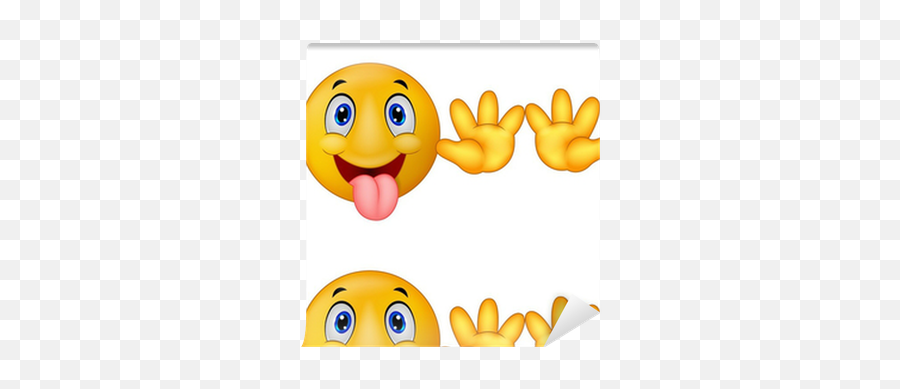 Papel Pintado Smiley Emoticon Juguetón En Broma Le Sacó La Lengua U2022 Pixers - Vivimos Para Cambiar Teasing Smiley Emoji,Emoticon De Lengua