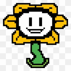 Pixilart - Undertale Flowey Emoji,Fish Emoticon Keyboard
