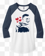 Mrs Gronk Raglan Gronk Nation Official Apparel Gronk Nation - Raglan Sleeve Emoji,Patriots Emoticon Gronk