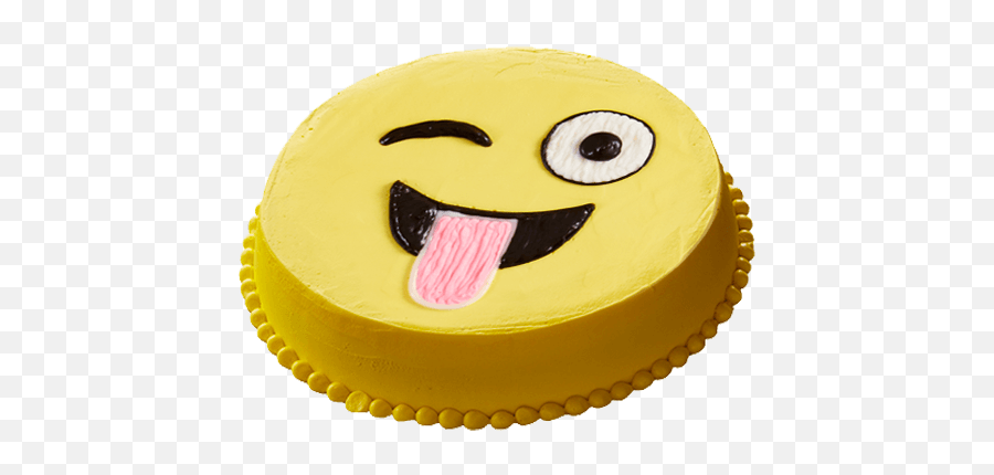 Crazy Silly Emoji Ice Cream Cake - Smiles Cake Emoji,Cake Emoji