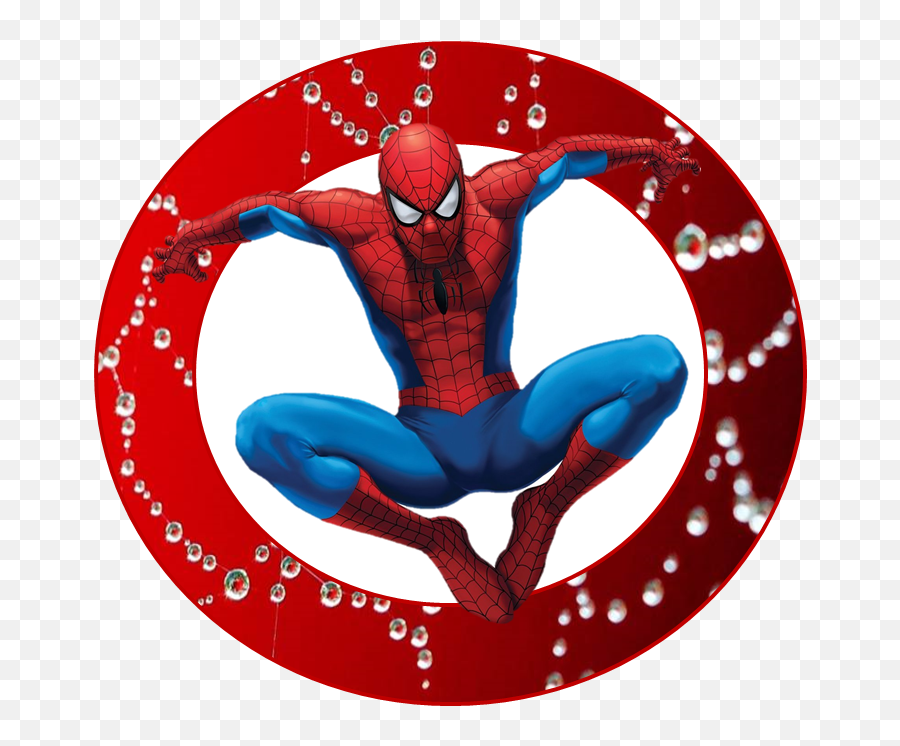 Человек паук печать на торт. Человек паук в круге. Человек паук круглая. Супергерои человек паук. Спайдермен круг.