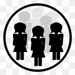 Woman Big Meeting Icon Free Svg - Women Free Icon Png Emoji,Female Emoticon With Candy