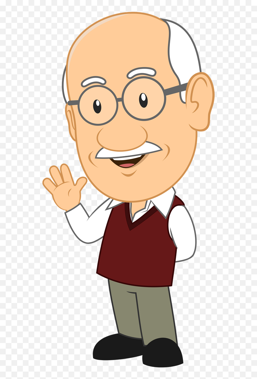 Indians Clipart Old Indians Old Transparent Free For - Grandpa Cartoon Png Emoji,Eagle Globe And Anchor Emoji