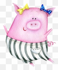 Download Piglet Domestic Greeting Illustration Pig Birthday - 3 Little Pigs Happy Birthday Emoji,Emoticons On 123 Greetings