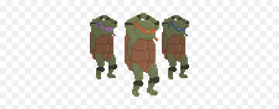 Top Ninja Turtles Stickers For Android - Transparent Dancing Turtle Gif Emoji,Ninja Turtles In Emojis
