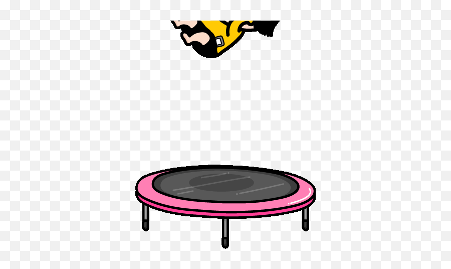 Mobile Girl Mim Pop - Up Stickers Cute Gif Cute Cartoon Animation Jumping On Trampoline Gif Emoji,Hula Girl Emoji