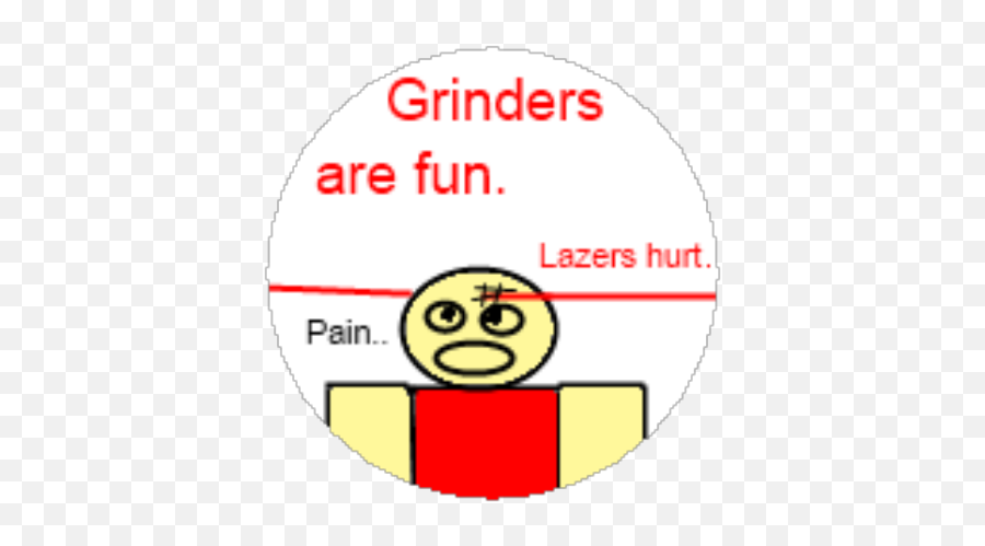 Lazers And Grinder - Roblox Emoji,Images Emoticon Hurt
