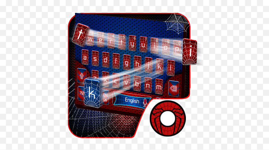 Amazing Red Blue Spider Keyboard Apk Emoji,Marvel Emoji Keyboard