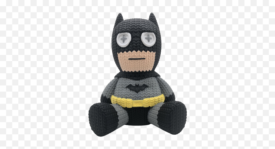 Handmade By Robots Dc Comics Batman Knit - Look 5in Vinyl Figure Gamestop Emoji,Kid Emotion Dc Comics