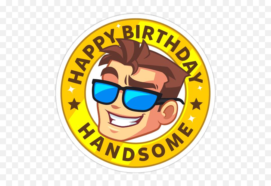 Happy Birthday Stickers Facebook Copy Paste Stickers - Happy Birthday Sticker Download Hd Emoji,Birthday Emoticons