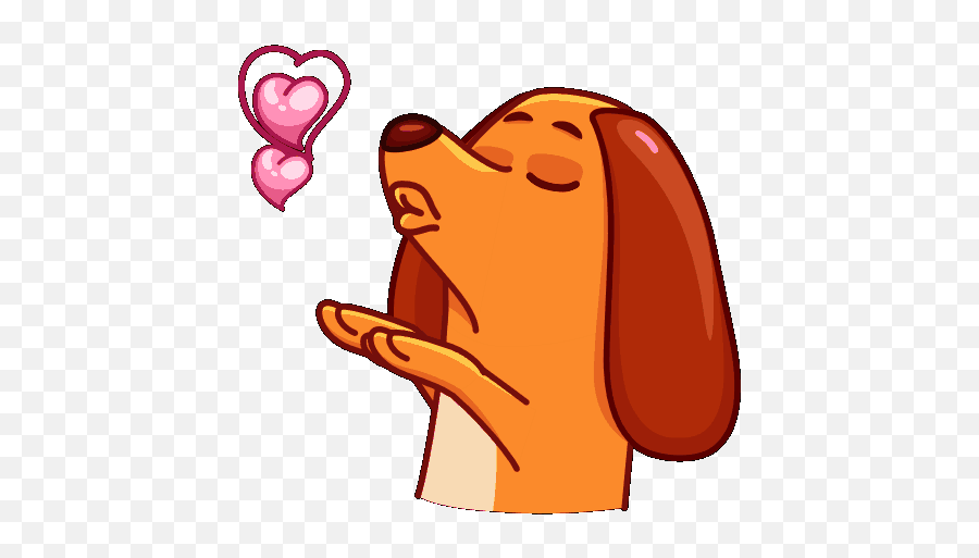 Signalstickerorg Emoji,Dog Emoticon Gif