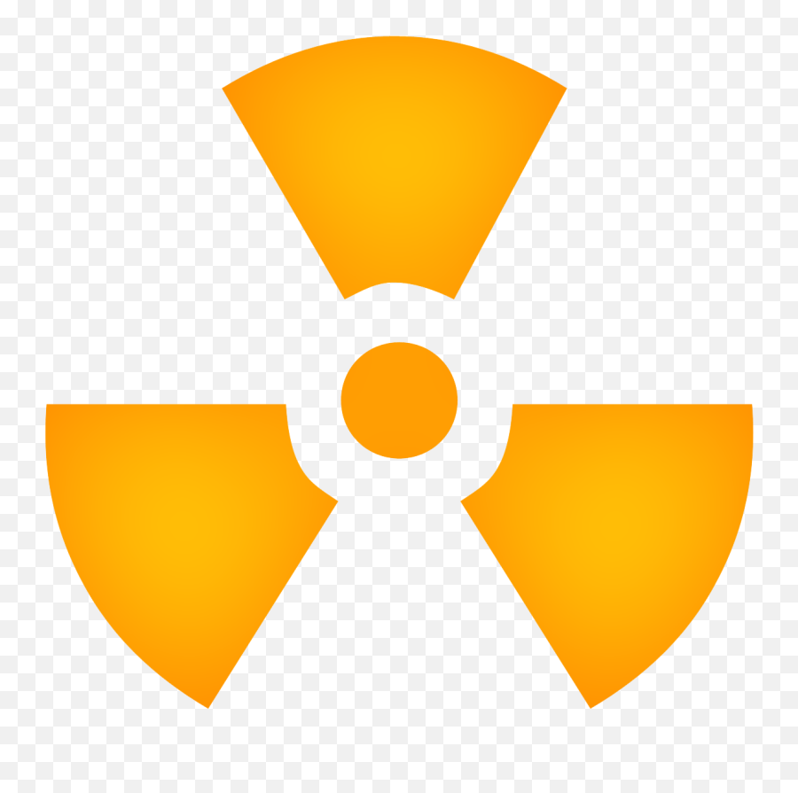 Yellow Radiation Sign Png Image - Transparent Background Emoji,Raidation Emoji